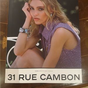 31 Rue Cambon CHANEL magazine catalog latest edition 26 th issue.